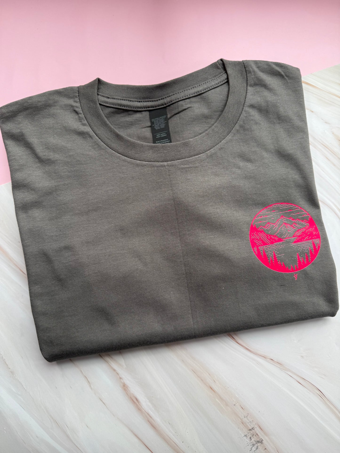 Mountains Are Calling/Mynnyddoedd yn Galw Tee