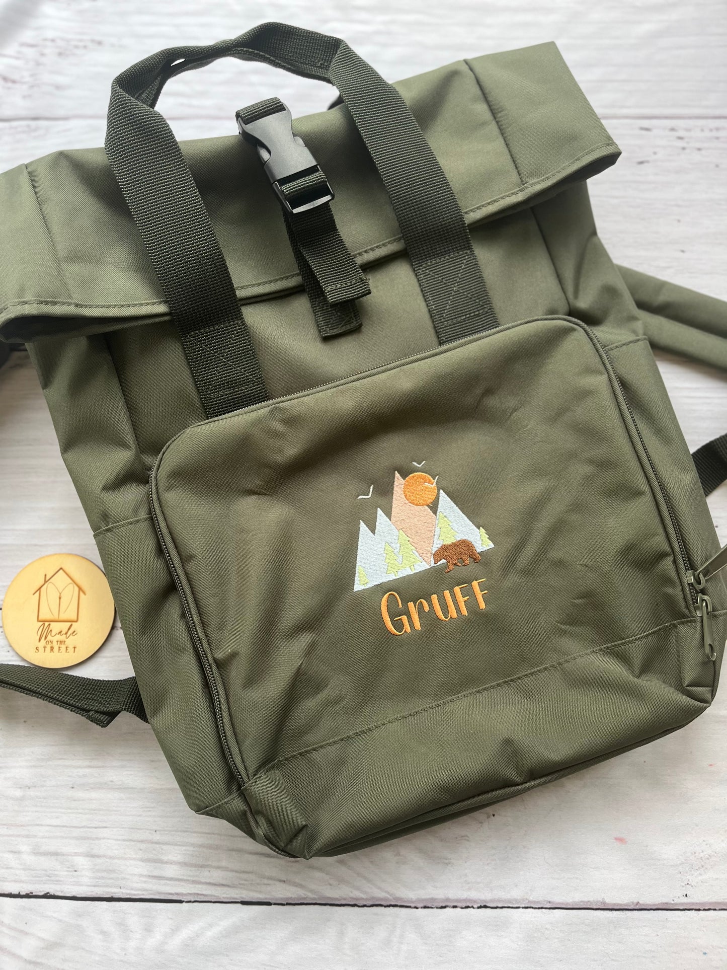 Roll Top Backpack