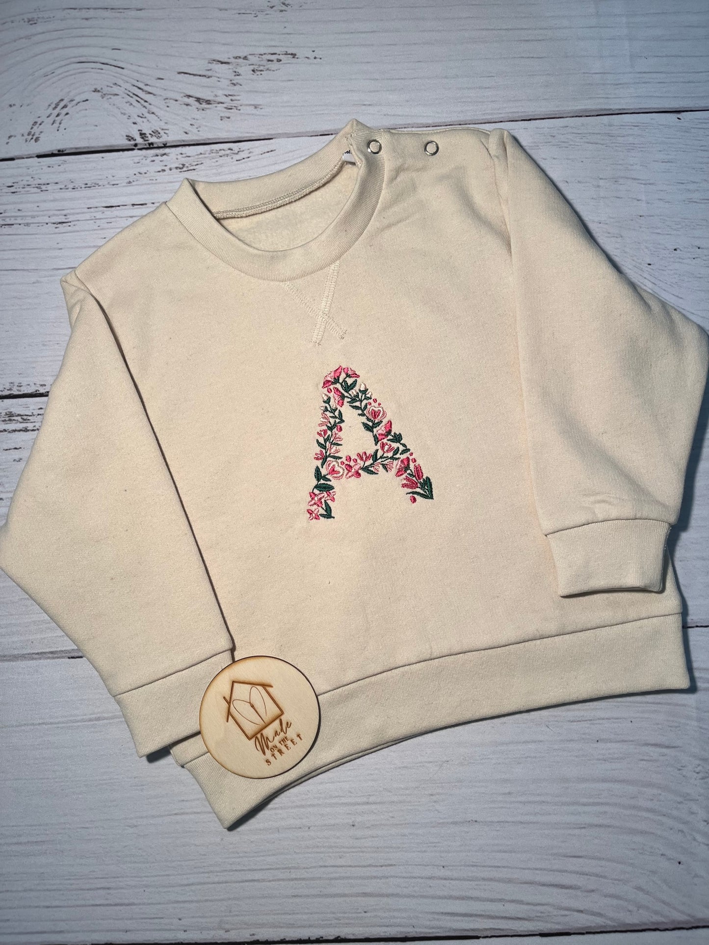 Floral Alphabet Jumpers