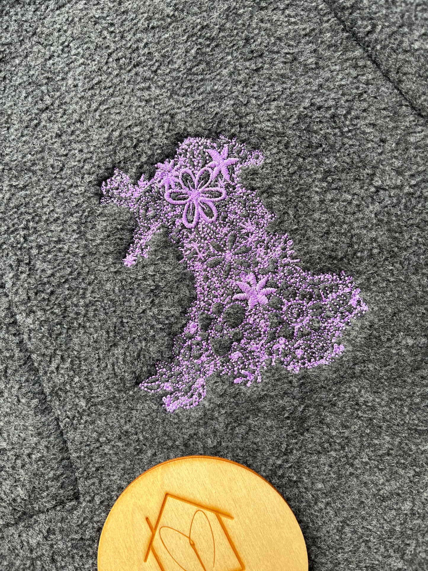 Fflîs Map Blodeuog Cymru