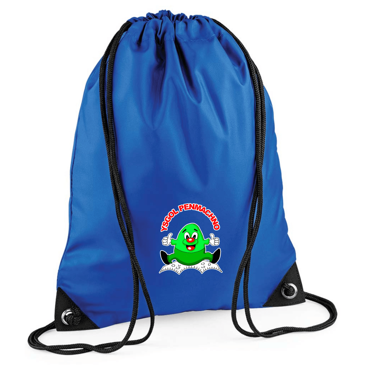 Gym Sac featuring Ysgol Penmachno school logo