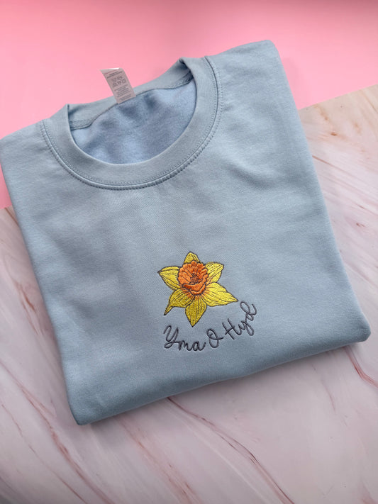 Siwmper Daffodil Yma O Hyd