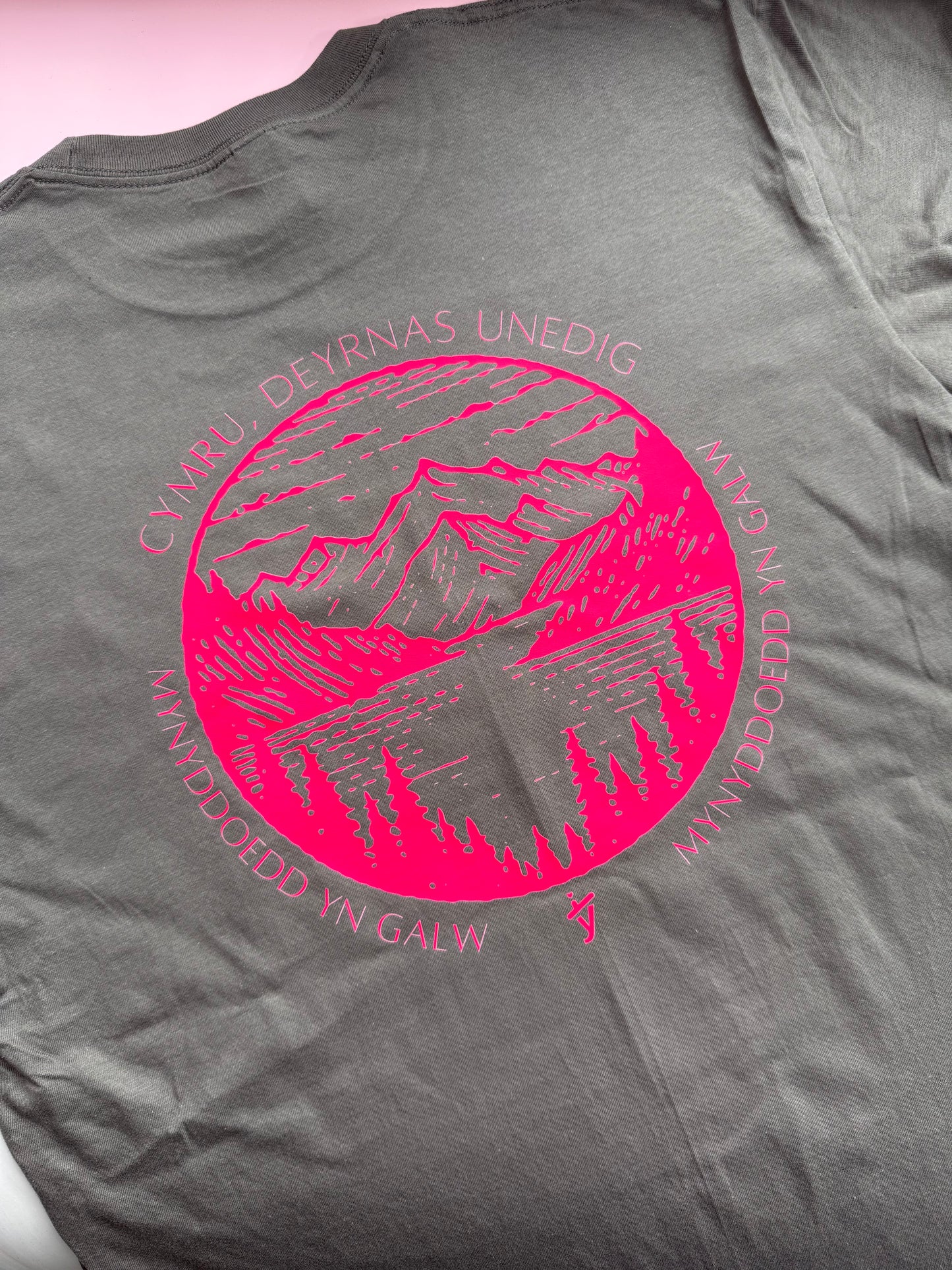 Mountains Are Calling/Mynnyddoedd yn Galw Tee