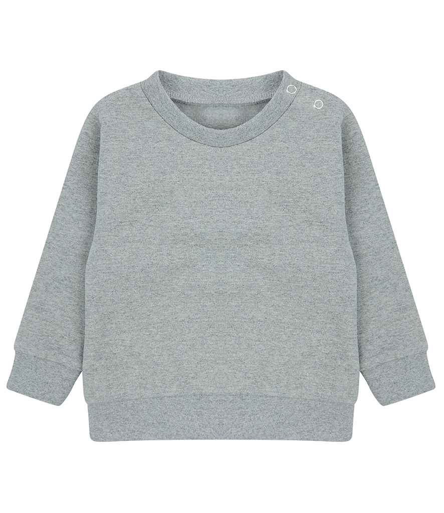 Blank infant heather grey jumper 