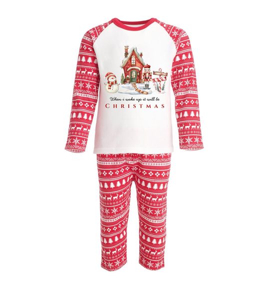Christmas Pyjamas - Festive Red
