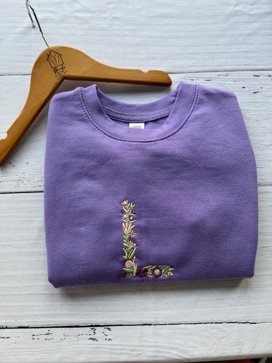 Floral Alphabet Jumpers