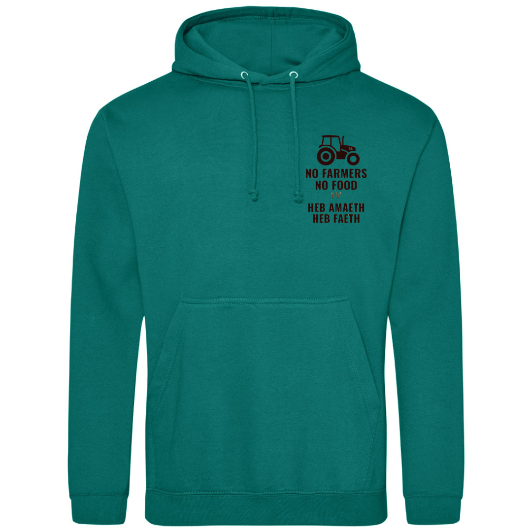 No Farmers No Food Hoodie
