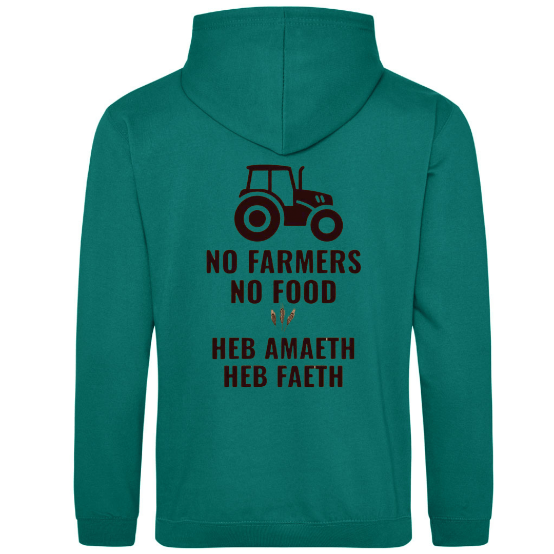 No Farmers No Food Hoodie