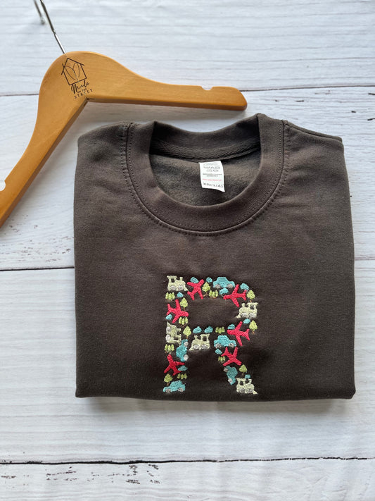 Infant Planes, Trains and Cars Jumpers