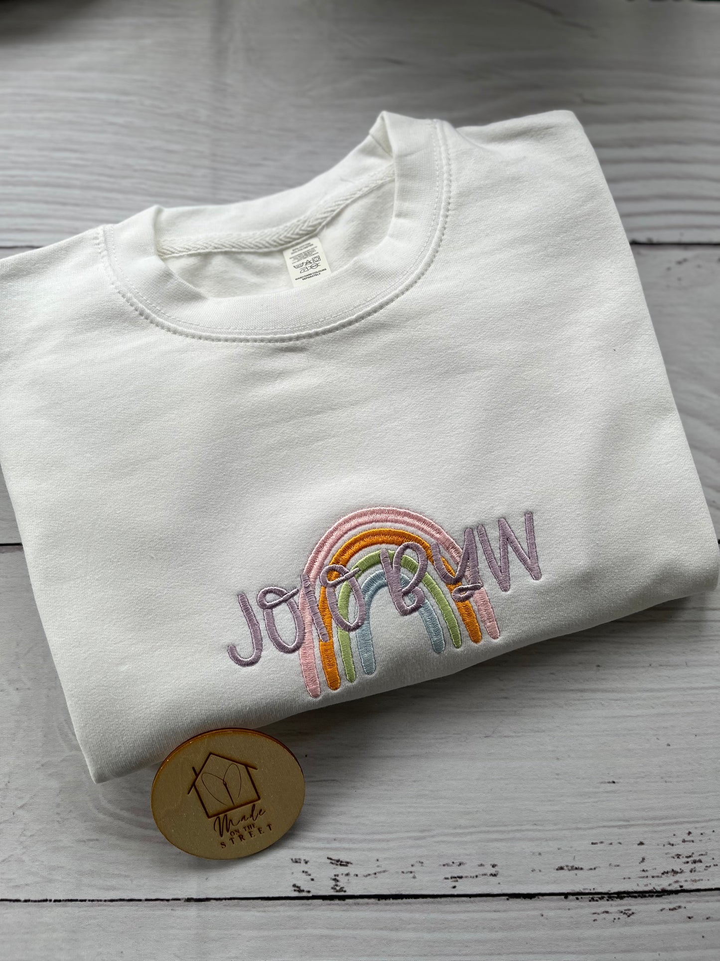 Siwmper Joio Byw Enfys