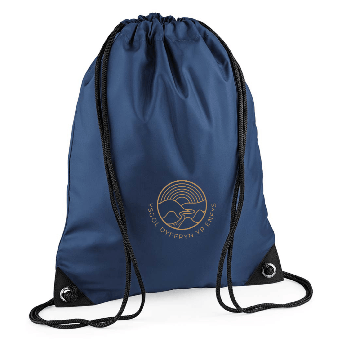 School Gym Sac featuring Ysgol Dyffryn Yr Enfys school logo
