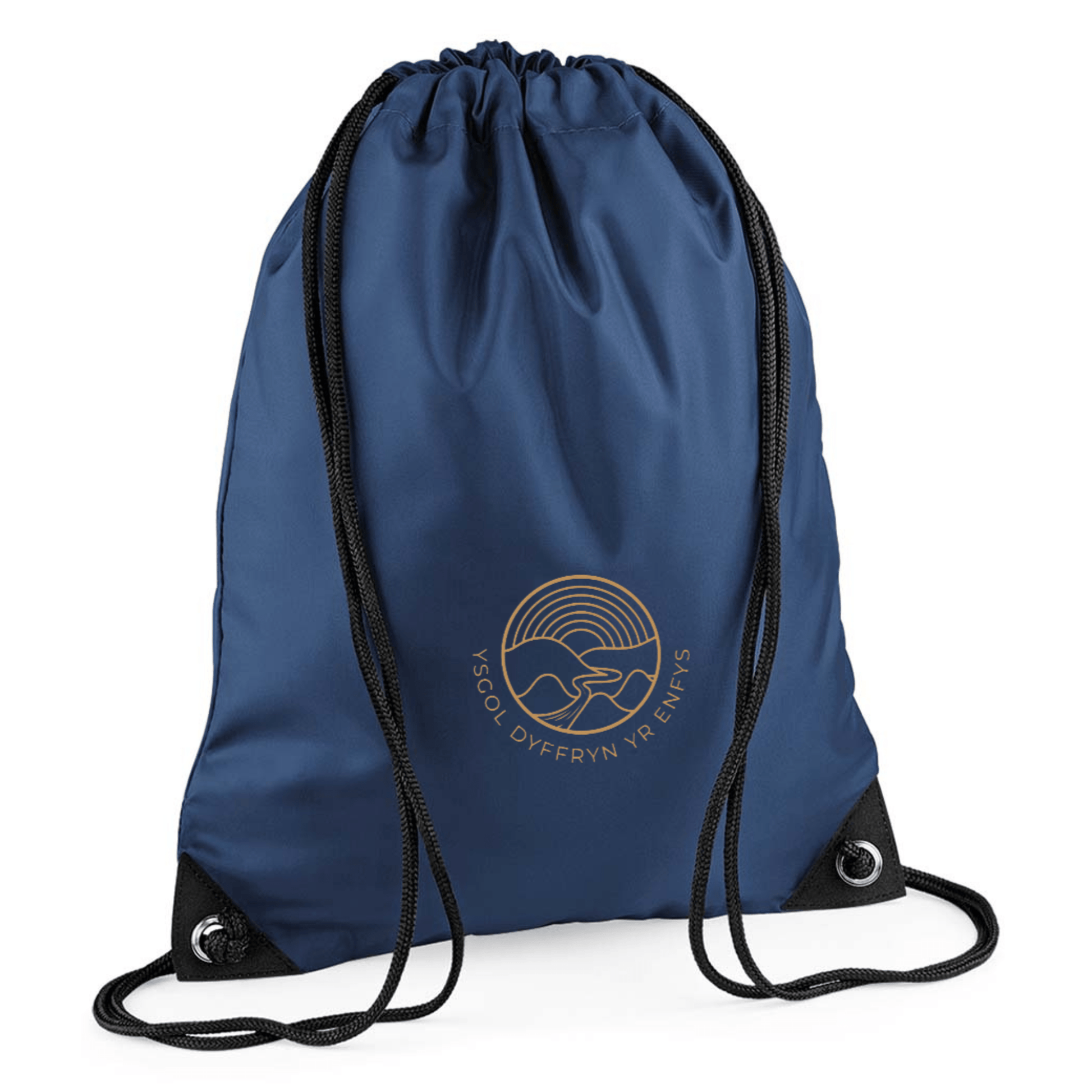 School Gym Sac featuring Ysgol Dyffryn Yr Enfys school logo