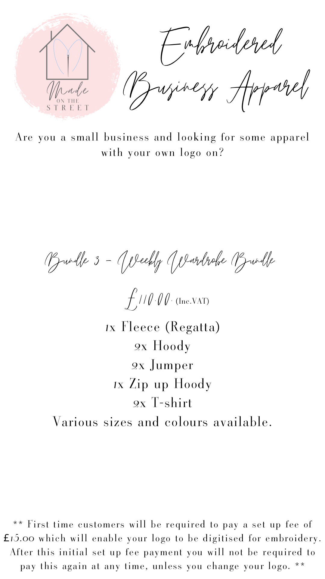Business Apparel Bundles